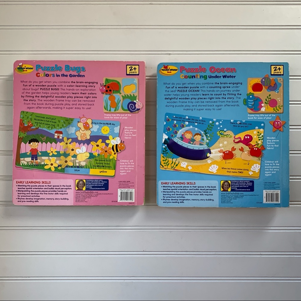 2 Puzzle Pieces Childrens Books - Picture 2 of 8